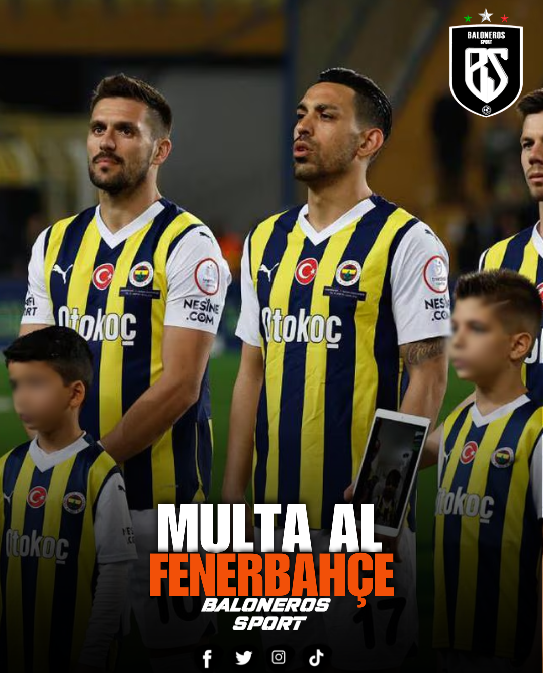 ❌LES LLOVIÓ SOBRE MOJADO, FENERBAHCE ES MULTADO