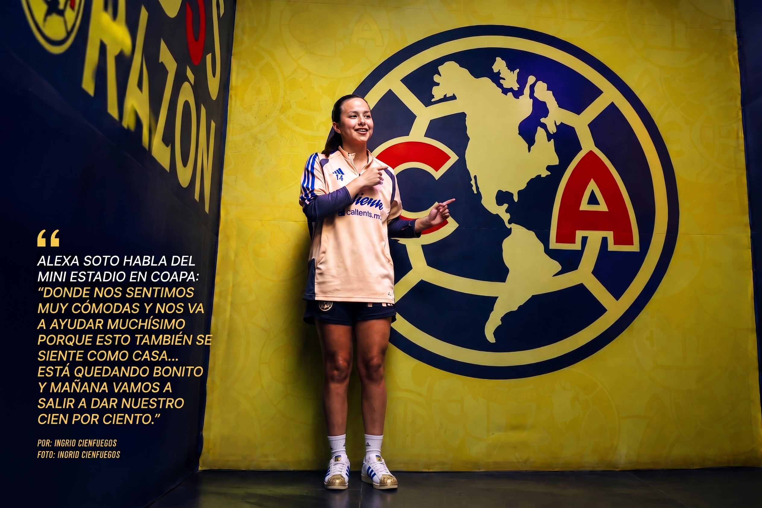 En América la exigencia no descansa»: Alexa Soto y la mentalidad insaciable de las Águilas